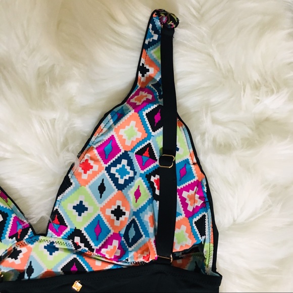 VERA BRADLEY Floral One-Piece Size L - Picture 5 of 8